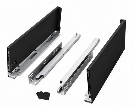 StrongMax 18 tiroir H249/450mm, noir, kit (2026)