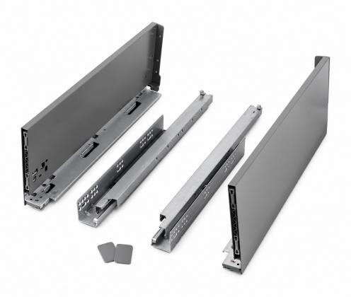 StrongMax 18 tiroir H249/550mm, gris, kit (2026)