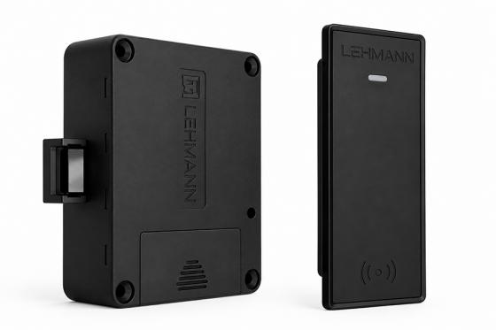 LEHMANN serrure électronique M420 RFID 13,56 MHz Mifare, noir