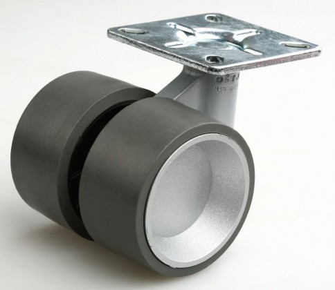 OGTM roue Formula 60mm alu caoutchouc gris