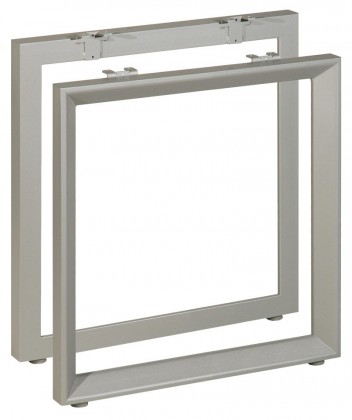 MILADESIGN MQ5508-Z piétement Mobi-Q argent