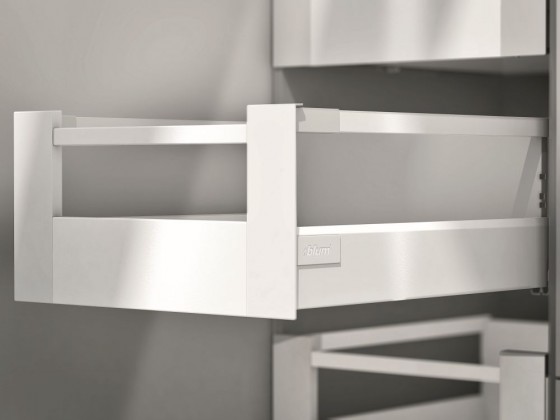 K-BLUM Antaro, tiroir D 600mm/65kg, Blumotion/TOB, blanc, intérieur