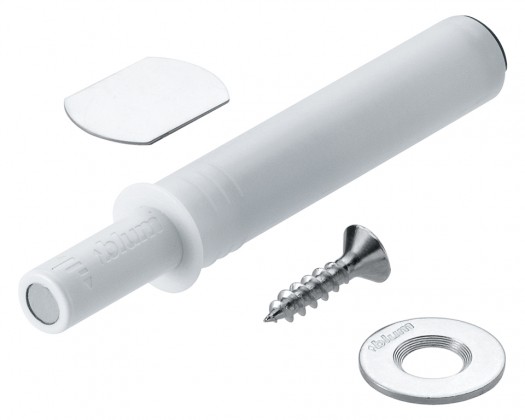 BLUM 956.1004 Tip-on charnieres, 50mm, aimant, complet, blanc