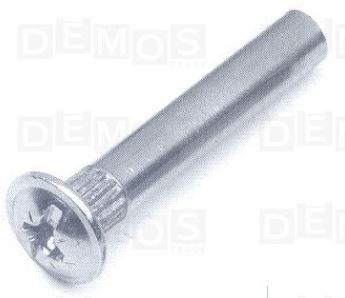 Écrou de liaison M4x30mm NIKL
