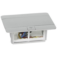 LEGRAND Pop-up 1 x 4 modules aluminium 54011
