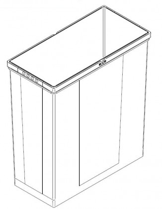 GOLLINUCCI accessoires panier de rechange pour Concept 560 1x42l