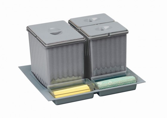 GOLLINUCCI trieur Sistema 908 600mm 1x14l+2x6,5l