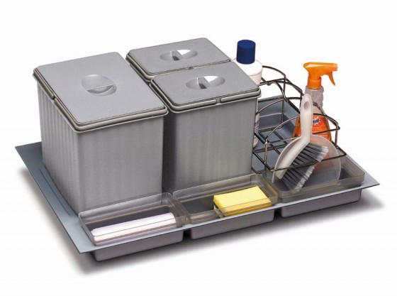 GOLLINUCCI trieur Sistema 941 800mm 1x14l+2x6,5l GOLLINUCCI trieur Sistema 941 800mm 1x14l+2x6,5l