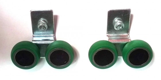 SEVROLL 10204 chariot supérieur Gemini symétrique 10/18mm - 2 pcs