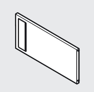 BLUM ZC7Q0P0FH Ambia Line traverse 110 noyer Tennessee