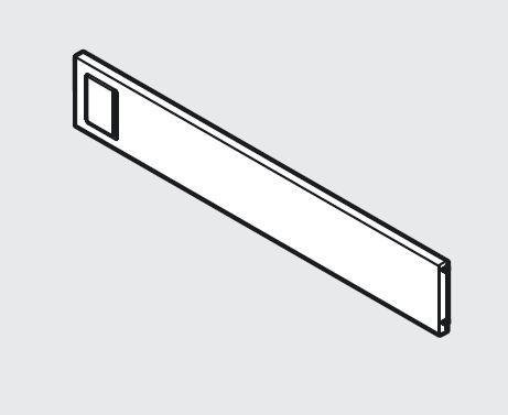 BLUM ZC7Q0U0SS Ambia Line entretoise M gris