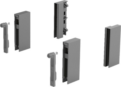 HETTICH 9122974 ArciTech DesignSide adaptateur 94 anthracite