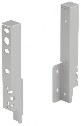 HETTICH 9121844 Arcitech fixation arriere 186 P argenté