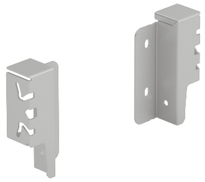 HETTICH 9121827 Arcitech fixation arriere 94 L argentée