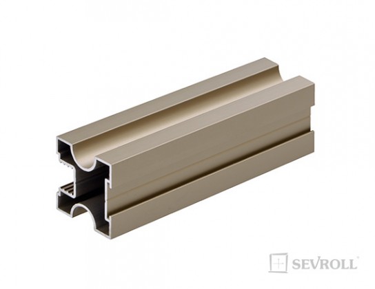 SEVROLL 03172 Karat profil de poignée 10mm 2,7m olive