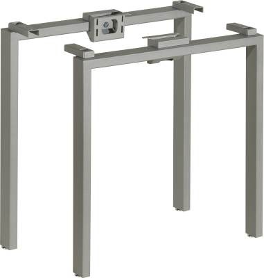 MILADESIGN piétement Quark Q7607 argent MILADESIGN piétement Quark Q7607 argent