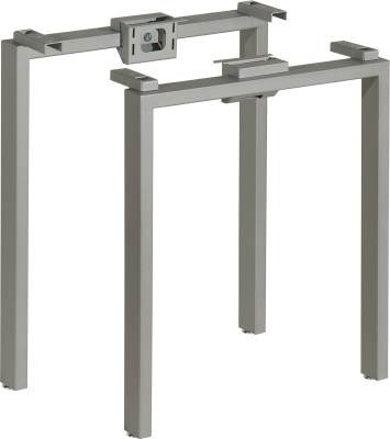 MILADESIGN piétement Quark Q7606 argent MILADESIGN piétement Quark Q7606 argent