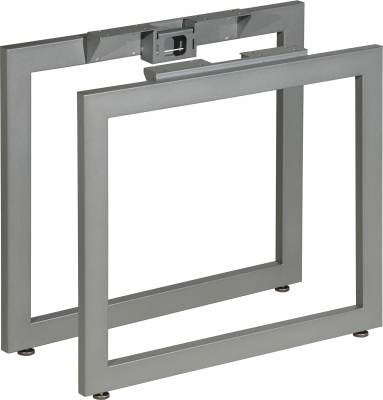 MILADESIGN piétement Quark Q7208-Z argent MILADESIGN piétement Quark Q7208-Z argent
