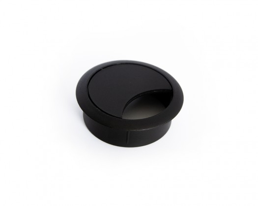 STRONG Passe-câble plastique 60mm noir STRONG Passe-câble plastique 60mm noir