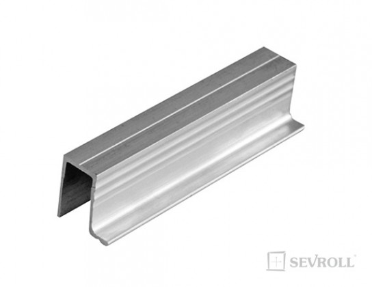 SEVROLL 214-517 Line guidage supérieur 2m alu brut