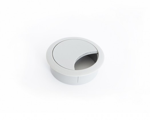 STRONG Passe-câble plastique 60mm gris clair STRONG Passe-câble plastique 60mm gris clair