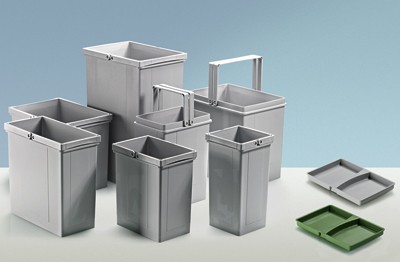 HETTICH 9080004 réservoir de rechange pour panier 20 l gris