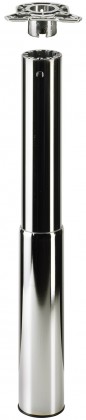 HETTICH 46065 Jelani pied de table 690/80 mm noir
