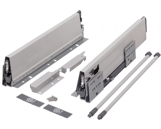 StrongBox tiroir H140/270mm, gris