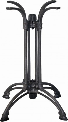 Pied de table central BL 001 hauteur 720 mm noir Pied de table central BL 001 hauteur 720 mm noir