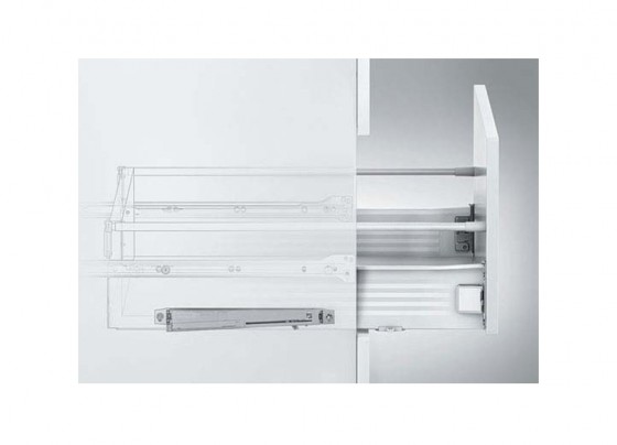 BLUM Z70.0320 Metabox, amortisseur externe Blumotion, blanc