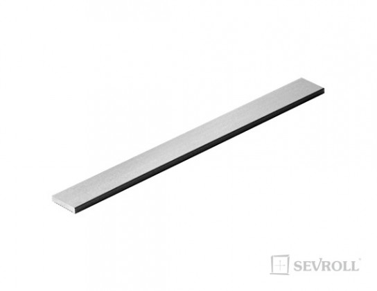 SEVROLL 02336 moulure décorative S10 3m argentée