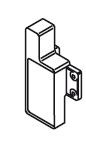 BLUM ZIF.3000 Metabox, fixation frontale M, blanc, gauche