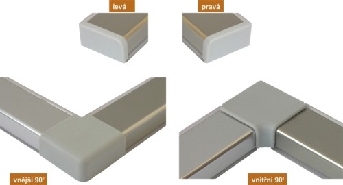 879/6.Ensemble de terminaisons pour modele 62 gris pl