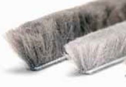 OKE-brosse de butée adhésive 6,7x5mm gris