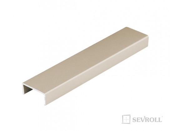 SEVROLL 00029 profil "U" pour stratifié 18mm 3m oliva