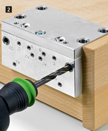 HETTICH 44777 Gabarit BlueJig Quadro EB20