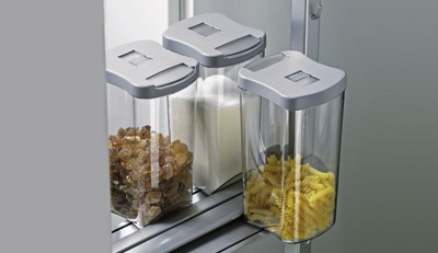 HETTICH 41171 ensemble, 4 boîtes avec couvercles Dispenza
