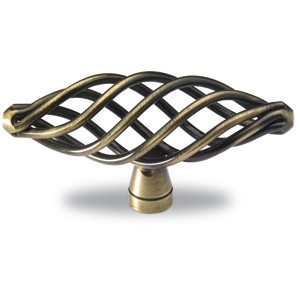 HETTICH 9070513 bouton VALENTIA 79 mm vieux or