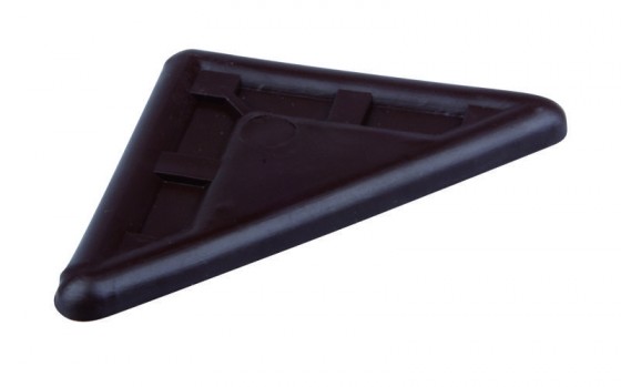 STRONG glissiere d'angle 4mm brun