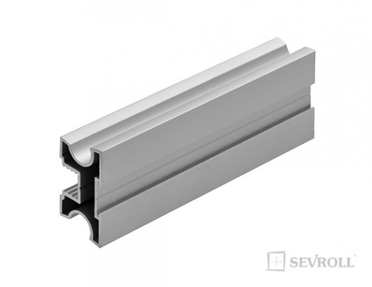 SEVROLL 02379 Master profil de poignée 10mm 3m argent