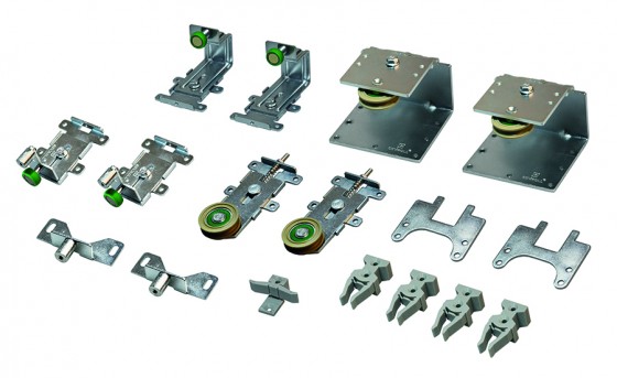 SEVROLL 10194-SV Idea ensemble de ferrures pour 2 portes 50kg