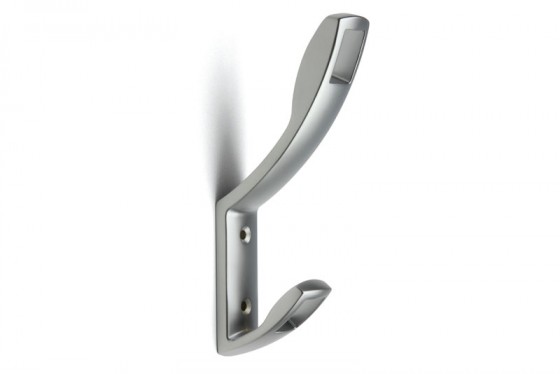 TULIP porte-manteau Rokos chrome mat + vis
