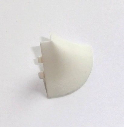 TL Slim line plus (Compact line) angle ext. 90° BLANC