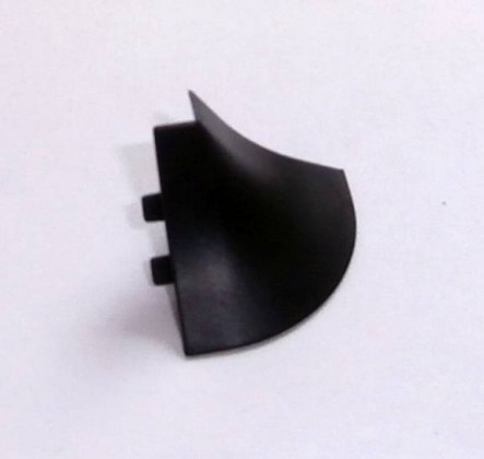 TL Slim line plus (Compact line) angle ext. 90° NOIR