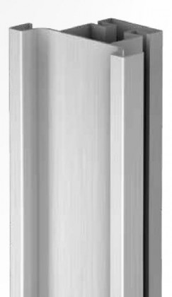TULIP Gola I profil C vertical 4,5m imitation inox