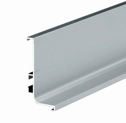 TULIP Gola porte profil J 4,1m blanc semi-brillant