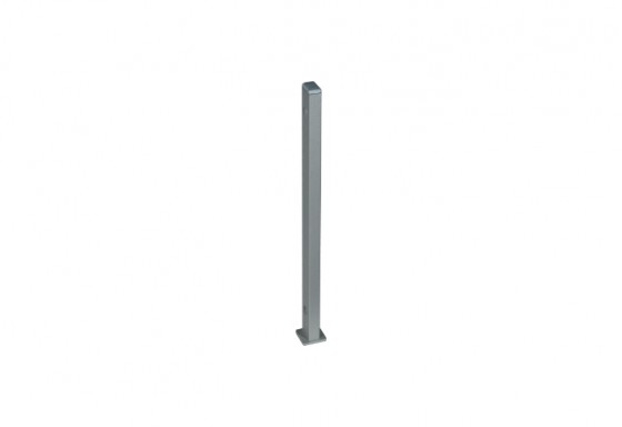 MILADESIGN poignée paravent (plaque) M-AS-010 argent