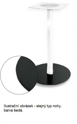STRONG Piece de jambe de table centrale - base 700x400, inox