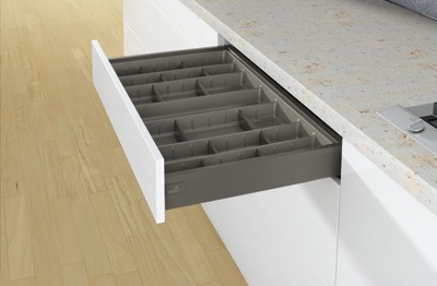 HETTICH 9183324 ArciTech OrgaTray 570, 800/450 mm anthracite