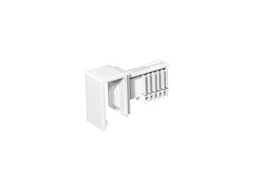 HETTICH 9182223 ArciTech adaptateur pour reling transversal 400 mm blanc